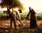 Jean Francois Millet L'Angelus Spain oil painting artist